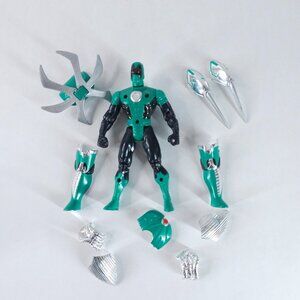 Vintage Toybiz Iron Man Samurai Armor Complete Loose Action Figure 1996 Marvel